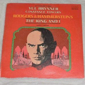 The King and I Soundtrack Record Album LP Brynner Towers Rogers Hammerstein